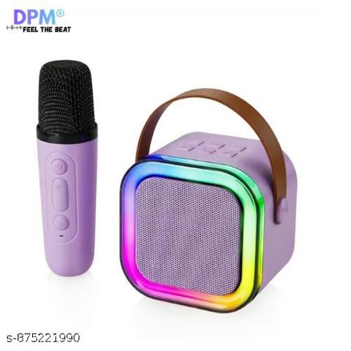 DPM Portable Party Sound Speaker with Mic, Deep Bass, USB TF AUX Support