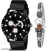 Men's PU Men style Boys Hand Watch Gents 2023 Luxury Design PU BELT New Model Analog Watch - For Men & Boys