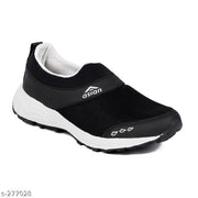 ASIAN Men's FUTURE-04 Black Sports Running Walking & Gym LIghtWeight Stylish Shoes for Boys & Men