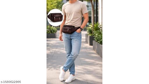 Men’s Stylish Multi-Pocket Waist Bag