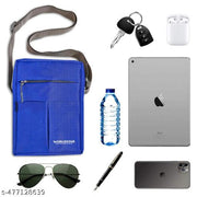 Water Resistance Side Bag - Travel Bag - Office Business Bag - Cross Body Bag - Messenger Bag - Sling Bag for Men and Women Adjustable Strap