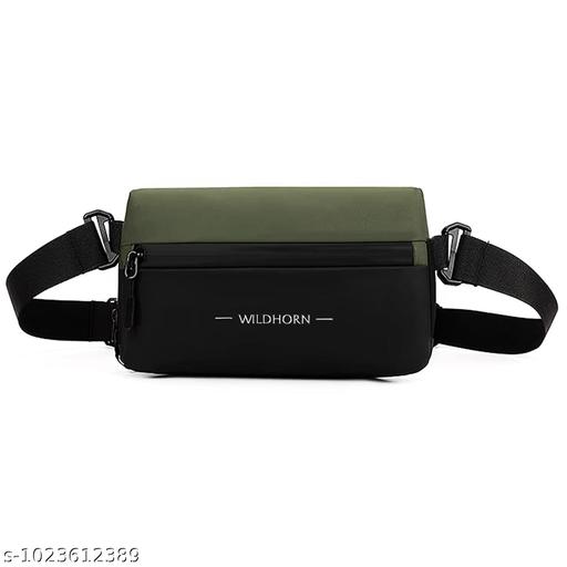 Waist Bag for Men & Women | Water-Resistant Crossbody Fanny Pack with Adjustable Strap, Smooth Zippers & Multi-Compartment Storage for Travel & Daily Use