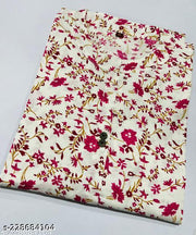 Ladies Printed Pure Cotton Kurti