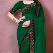 NEW LATEST HOTFIX DIAMOND AND TRANDING SWIROSKI SAREE  WITH SEPARATE BLOUSE