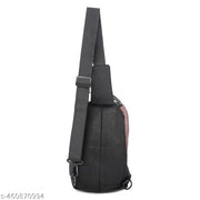 Men & Women Shoulder Bag Unisex Chest Shoulder Bag With 1 Compartment 2 Pocket And USB Port Sling Bag/ Men Chest Bag/Men Crossbody Bag