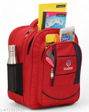 Gladius 50L stylish triple partition backpack for 4th-10th class