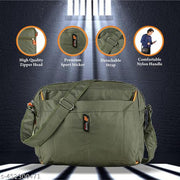 Cross body Sling Bags || Stylish Shoulder Men & Women Cross Body Bag || Office Business Messenger Bag Water Resistant for Men and Women || (Pack Of 1)