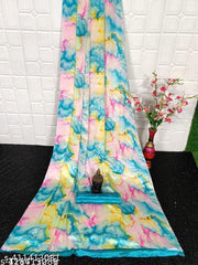 Best Silk Printed Sareee