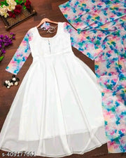 Fancy white kurti