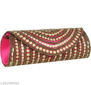 Bridal Handcrafted Hand Clutch/Handbag/Purse for Women and Girls