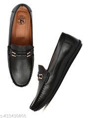 Stylish Men's Black Loafers