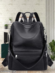 Bohobuzz Backpack Purse for Women Convertible Travel Vintage PU Leather Bag(Backpack,bag,backpack for women women bag fashion,stylish)