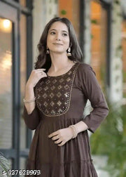 Women Anarkali Kurti