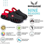 Bersache Comfortable Stylish fashionable Clogs For Men (Red)