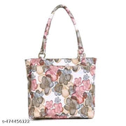 Women hand bag flower printed