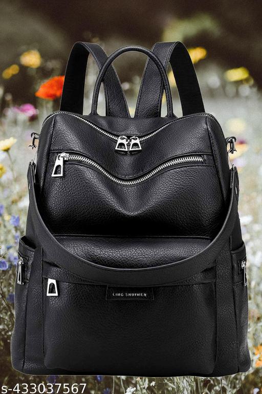 MomsyStore Leather Backpacks For Women And Girls
