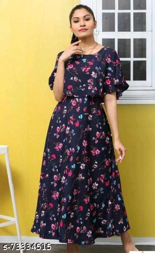Polyster/Crepe fabric-kurtis