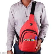 ZNW ENTERPRISE BODY CROSS BAG RED  COLOR MEN / WOMEN CASUAL