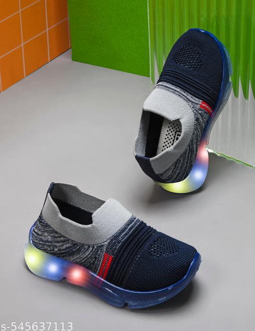 Kids Light Up Shoes, LED Soles, Hook and Loop Closure,Daily Wear Fashion Shoe,Exclusive for kids