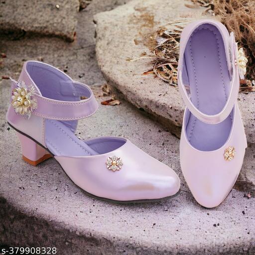 Girls Velcro Stylish Heels