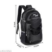 35 L Casual Waterproof Laptop Bag/Backpack for Men Women Boys Girls/Office School College Teens & Students (Black ,grey)
