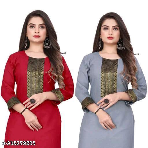 stylelist kurti with work