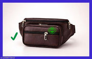 Waist bag,High-quality, durable PU leather (water-resistant and easy to clean).