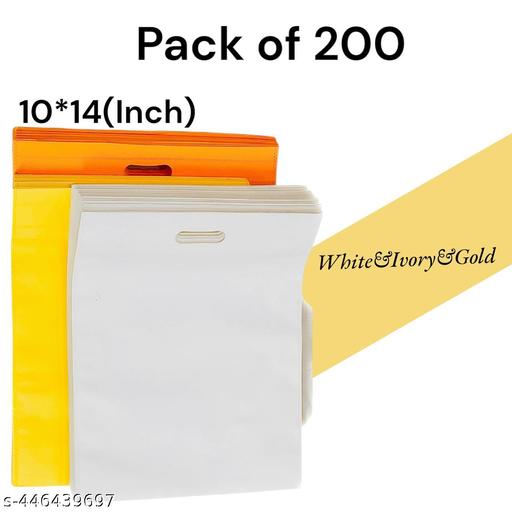 CARRY CLOUD Eco-Friendly Non-Woven D-Cut Bags: Celebrate in Style, Lightweight carry bags (Pack of 200)