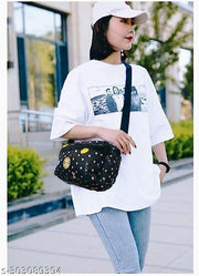 MOMISY Women Mobile Messenger Bag Ladies Casual Nylon Shoulder Small Cross Body Long Strap Purse for Travelling, Work