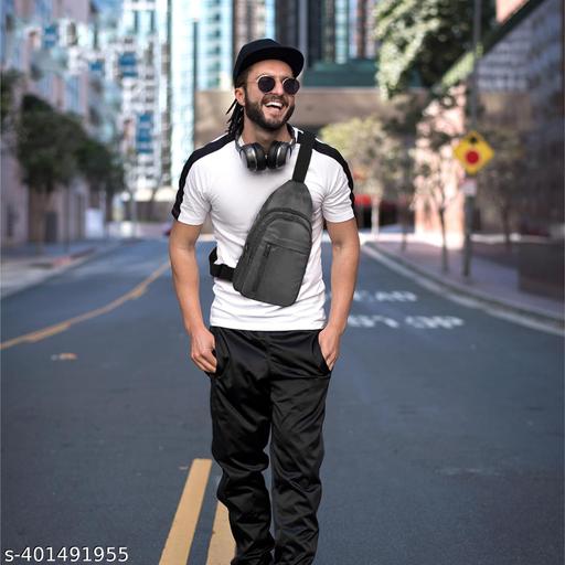 Cross Body Messenger Bag Sling Bag for Men & Women waist bag travel passport bag