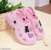 Stylish and trendy clogs with cartoon character