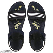 Hiyaga Fancy PU Slippers Flip-Flops for woman
