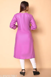 ParamountNx Women's A-line Kurti , Trendy Festive Wear, Size- S to XXL