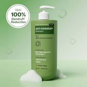 Bare Anatomy Anti-Dandruff Shampoo | Up To 100% Dandruff Reduction | ZPTO-Free | pH 5.3 | Salicylic Acid, Piroctone Olamine, Biotin & Menthol | Non-Drying Formula | Suitable for Men & Women |