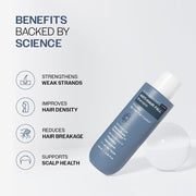 Bare Anatomy Anti-Hair Fall Shampoo | Provides 5x Hair Fall Control | pH 4.6 | Adenosine & Peptides | Strengthens Weak Roots & Reduces Breakage | Sulphate & Paraben Free | Unisex |