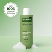 Bare Anatomy Anti-Dandruff Shampoo | Up To 100% Dandruff Reduction | ZPTO-Free | pH 5.3 | Salicylic Acid, Piroctone Olamine, Biotin & Menthol | Non-Drying Formula | Suitable for Men & Women |