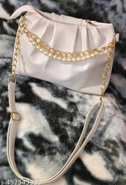 Woman and  girl selling  bags party wear sling bag for mekup barthday party