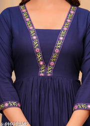 ASHA  TEXTILES  cotton Fastival  Embroidery  kurti