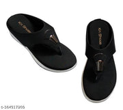 letest casual woman  black wedges