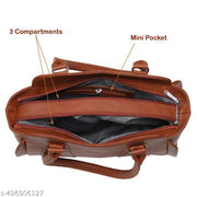 NY Fashion Women Tan Handbag