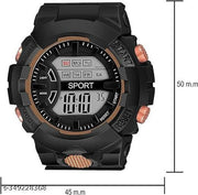 New Generation Digital Multi Function Kids Sports Watch for Boys & Girls Kid's Sports Watches Digital Watch - For Boys & Girls Trendy Fashion Watch Casual Wrist Watch Round Day and Date Display with Alarm and Dual Time Unisex Watch