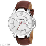 Spencher Date & Day Function Analog Watch For Men & Boys