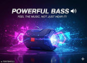 GSL Bluetooth Wireless Speaker with Flashlight, SD Card & USB Support, Long Battery 6 HOURS Nonstop Play Time, High Volume Sound Portable Speaker