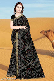 MANEHI BAND sareeHANI-BLACK
