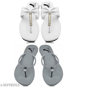 Latest Trending Women Flats Sandals Combo Offer for Daily and Casual Use footwear for women and girls