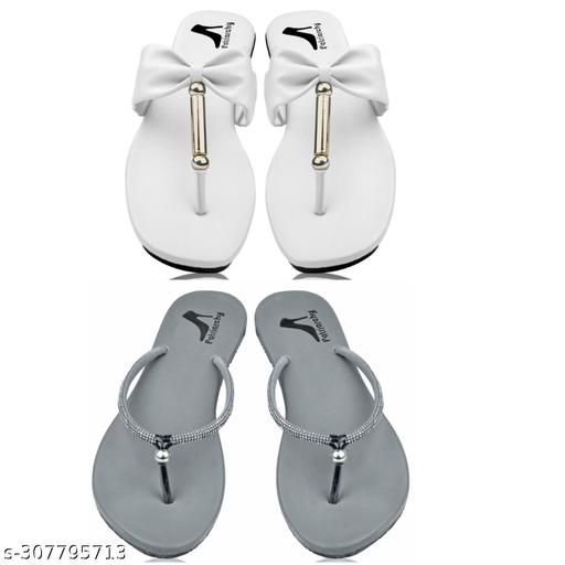 Latest Trending Women Flats Sandals Combo Offer for Daily and Casual Use footwear for women and girls