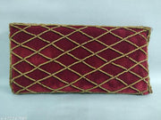 Trendy Latest Velvet Women Clutches (Pattern may vary based on availability)