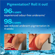 Chemist At Play 5% AHA Underarm Roll On for Odour Control & Pigmentation (Fragrance Free) - 40 ml
