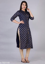 Women's Printed Rayon Kurti