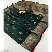 Designer Foil Print Saree in Crepe Georgette with Contrast Piping & Cute Kite Design